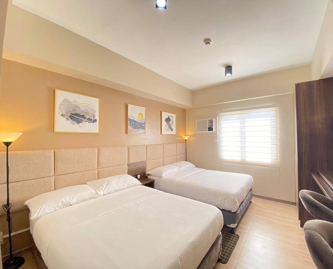 Twin Bed Unit- Migas Haven At Sunvida Tower Aparthotel Cebu Eksteriør bilde