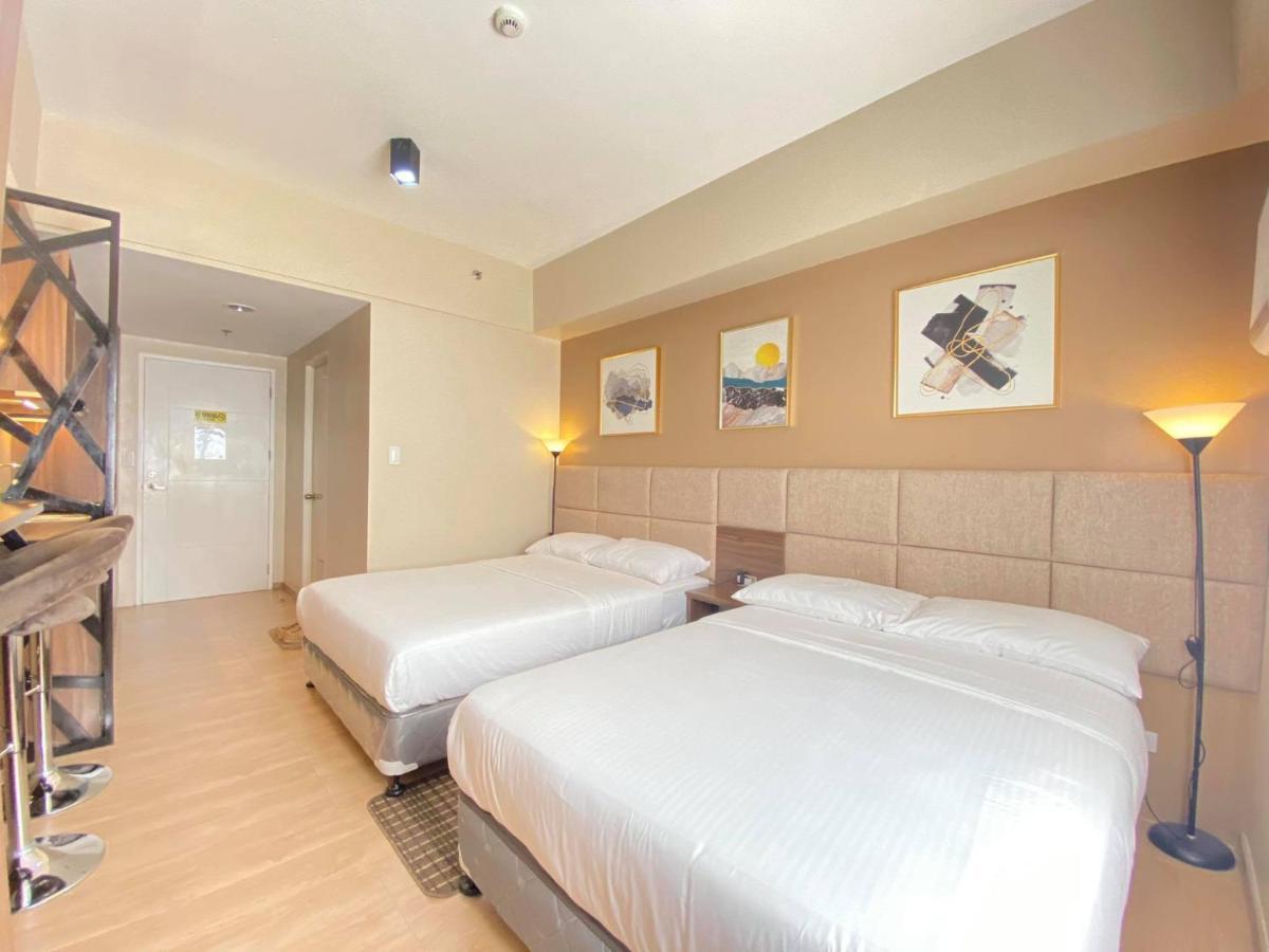 Twin Bed Unit- Migas Haven At Sunvida Tower Aparthotel Cebu Eksteriør bilde
